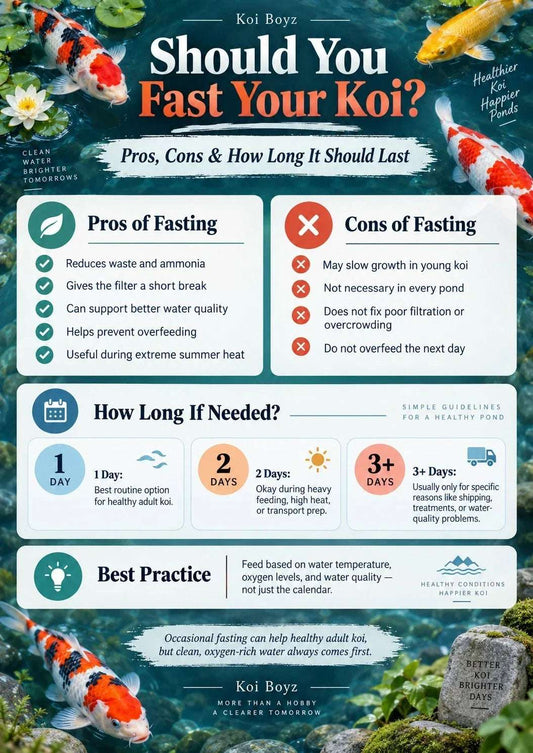 Should You Fast Your Koi? Pros, Cons, and How Long to Stop Feeding